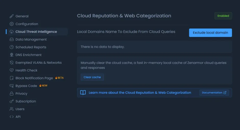 Cloud Reputation and Threat Intelligence