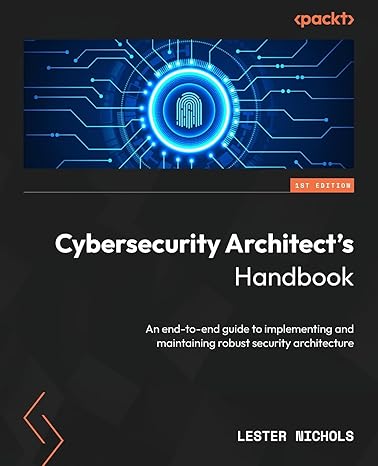 Cybersecurity Architect's Handbook cover