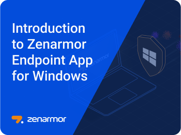 Youtube video for Introduction to Zenarmor Endpoint App for Windows